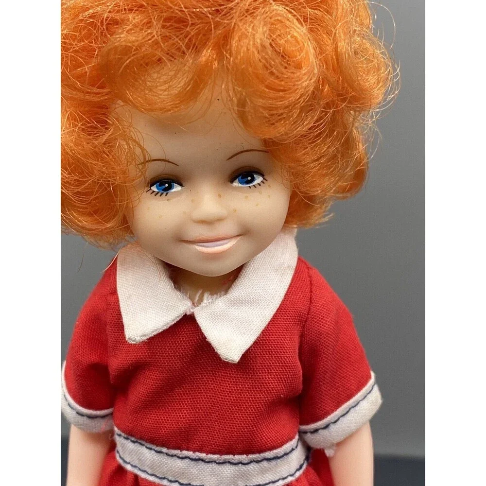Vintage Knickerbocker Little Orphan Annie Doll 6